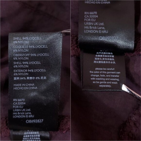 NWT Anthropologie Womens Size Small Jacquie Button Fly Joggers Pants Plaid Plum - Picture 11 of 14